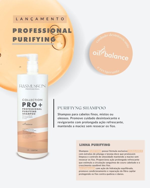 KIT PURIFYING PROFISSIONAL SHAMPOO + pH STABILIZER + MOISTURE MASK - Image 2