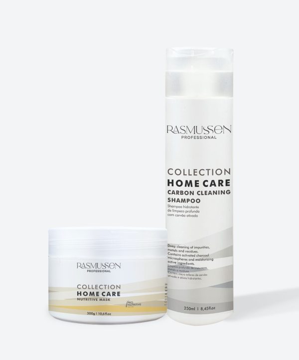KIT HOME CARE SHAMPOO CARBON CLEANING + NUTRITIVE MASK