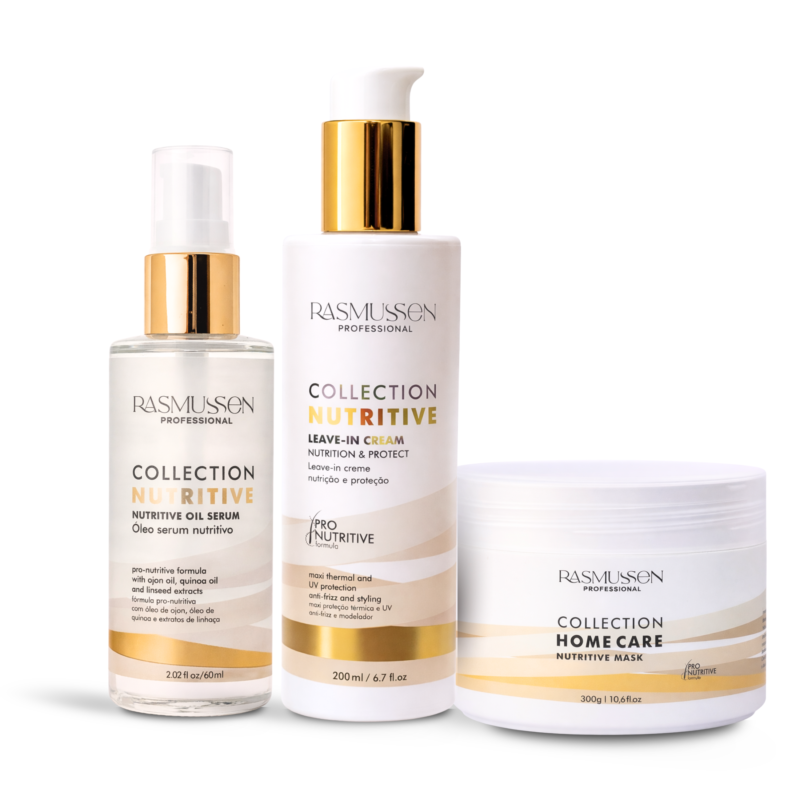 KIT HOME CARE NUTRITIVE OLEO + LEAVE IN + MASCARA